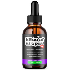 Bliss of Utopia Male Support Drops Advanced Vitamin Supplement 30 Serve