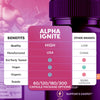 Image of Alpha Ignite for Men AlphaIgnite Supplement Pills (5 Pack - 300 Capsules)