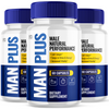 Image of Man Plus Boosts Energy, Vitality and Male Natural Performance (3 Pack - 180 Capsules)