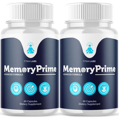 (2 Pack) Memory Prime Nootropic Natural Brain Supplement MemoryPrime 120 Capsule