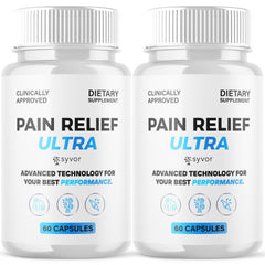 (2 Pack) Pain Relief Ultra Nootropic Formula Natural Max Supplement 120 Capsules