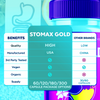 Image of Stomax Gold Probiotic Gut Health Formula Enhance Digestive Function (5 Pack - 300 Capsules)