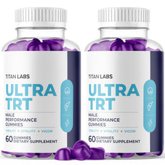(2 Pack) Ultra TRT ACV Gummy Male Health Support Formula UltraTRT 120 Gummies