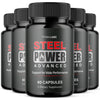 Image of (5 Pack) Steel Power Advanced Male Health Support Supplement SteelPower 300 Capsules