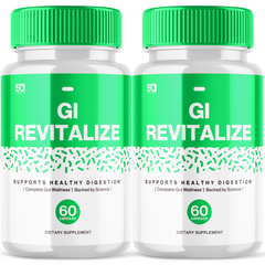 GI Revitalize Capsules, GI Revitalize Digestion Support (2 Pack - 120 Capsules)