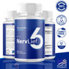 Image of (5 Pack) Nerv Lief 6 Nootropic Formula Natural NervLief6 Supplement 300 Capsules