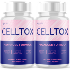 Celltox Probiotic Gut Health Formula Enhance Digestive Function (2 Pack - 120 Capsules)