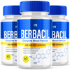 Image of Berbacil Supplement Capsules - Promotes balanced blood sugar and pressure (3 Pack - 180 Capsules)