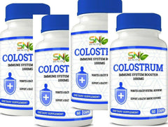 (4 Pack)  Colostrum Concentrated 240 Capsules Gut Health Immune Support Increase 1000mg