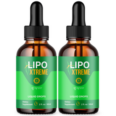 Lipo Xtreme Drops Advanced Formula Health & Fitness Supplement 60 Servs (2 Pack)