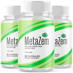 (3 Pack) MetaZem Advanced Energy & Fitness Max Supplement Meta Zem 180 Capsules