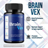 Image of (3 Pack) BrainVex Nootropic All Natural Brain Supplement Brain Vex 180 Capsules