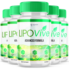Lipo Vive Keto Pills Advanced Weight Loss Support Maximum Strength (5 Pack-300 Capsules)