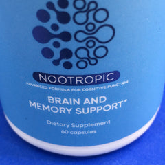 Memo Defender Nootropic Brain and Memory Supplement (3 Pack - 180 Capsules)