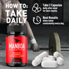 Image of (5 Pack) Manboa Pills for Men Advanced Formula Vitamin Supplement 300 Capsules