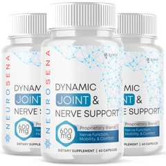 (3 Pack) NeuroSena Advanced Mobility & Nerve Supplement Neuro Sena 180 Capsules