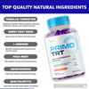 Image of Primo TRT Men's Gummies Advanced Pro Formula Chewable Supplement (5 Pack - 300 Gummies)