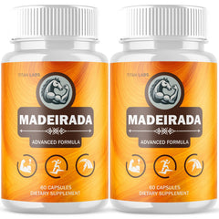(2 Pack) Madeirada Advanced Male Support Max Supplement Madei Rada 120 Capsules