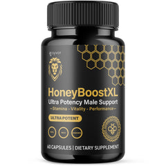 (1 Pack) Honey Boost XL Advanced Male Support Pills HoneyBoostXL Vitamin 60 Capsules