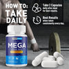 Image of (5 Pack) Mega Arise Max Advanced Male Support Supplement MegaArise 300 Capsules