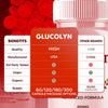 Image of (3 Pack) Glucolyn Blood Balance Advanced Support Glycogen Vitamin 180 Capsule