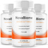 Image of (3 Pack) NovaBiome Probiotic Gut Health & Digestive Function Nova Biom 180 Capsules