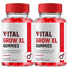 (2 Pack) Vital Grow XL - 120 Gummies