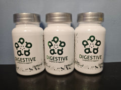 Lot of 3 Amare Global Digestive Complete GI 60 Capsules - New / Sealed! Exp 5/25 - ARMOLEY