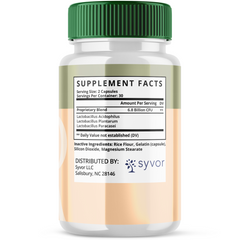 Relliv Probiotic Gut Health Formula, Enhance Digestive Function (2 Pack - 120 Capsules)