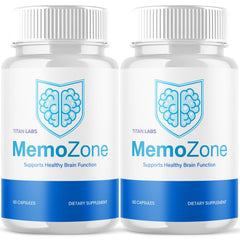 (2 Pack) MemoZone Pill Nootropic Natural Brain Supplement Memo Zone 120 Capsules