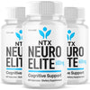 Image of (3 Pack) Neuro Elite Nootropic Natural Brain Supplement NeuroElite 180 Capsules