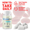 Image of (5 Pack) Gluconol Advanced Blood Health Support Supplement Gluco Nol 300 Capsule
