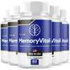 Image of (5 Pack) MemoryVitali Nootropic Natural Brain Supplement Memory Vitali 300 Caps