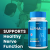 Image of Alphacur Advanced Nerve Support Formula Maximum Strength Vitamin 120 Capsules