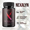 Image of (5 Pack) Nexalyn Advanced Male Pills Nexa Lyn Formula Supplement 300 Capsules