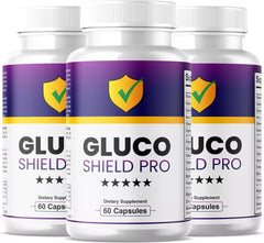 (3 Pack) Gluco Shield Pro Supplement Pills