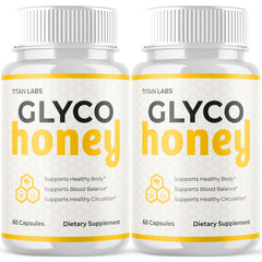 (2 Pack) Glyco Honey Advanced Blood Support Max Supplement GlycoHoney 120 Capsules