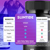 Image of (5 Pack) Slimtide Advanced Energy And Fitness Supplement Slim Tide 300 Capsules