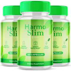 Harmo Slim Supplement Pills (3 Pack - 180 Capsules)