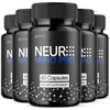 Image of (5 Pack) Neuro Mind Pro Nootropic Natural Brain Formula Supplement 300 Capsules