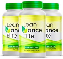 Lean Vance Elite Capsules, LeanVance Diet Pills Weight Loss Supps (3 Pack 180 Capsules)