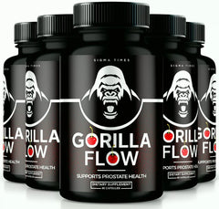 (5 Pack) Gorilla Flow Prostate Supplement (300 Capsules)