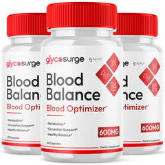GlycoSurge Blood Balance Glycogen Supplement (3 Pack-180 Capsules)