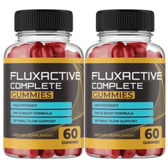 2-Pack Fluxactive Complete Gummies Flux Active Complete Max Strength-120 Gummies