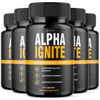 Image of Alpha Ignite for Men AlphaIgnite Supplement Pills (5 Pack - 300 Capsules)