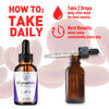 Image of (1 Pack) Glycotide Drops Advanced Blood Support Supplement Glyco Tide 30 Serves