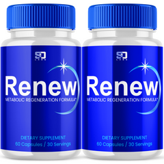Renew Pills, Renew Supplement for Weight Loss Support (2 Pack - 120 Capsules)