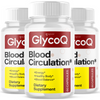 Image of (3 Pack) GlycoQ Blood Pills Advanced Support Glyco Q Fomula 180 Capsules