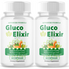Image of (2 Pack) Gluco Elixir Blood Advanced Support Glycogen Supplement 120 Capsules