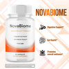 Image of (1 Pack) NovaBiome Probiotic Gut Health & Digestive Function Nova Biom 60 Capsules